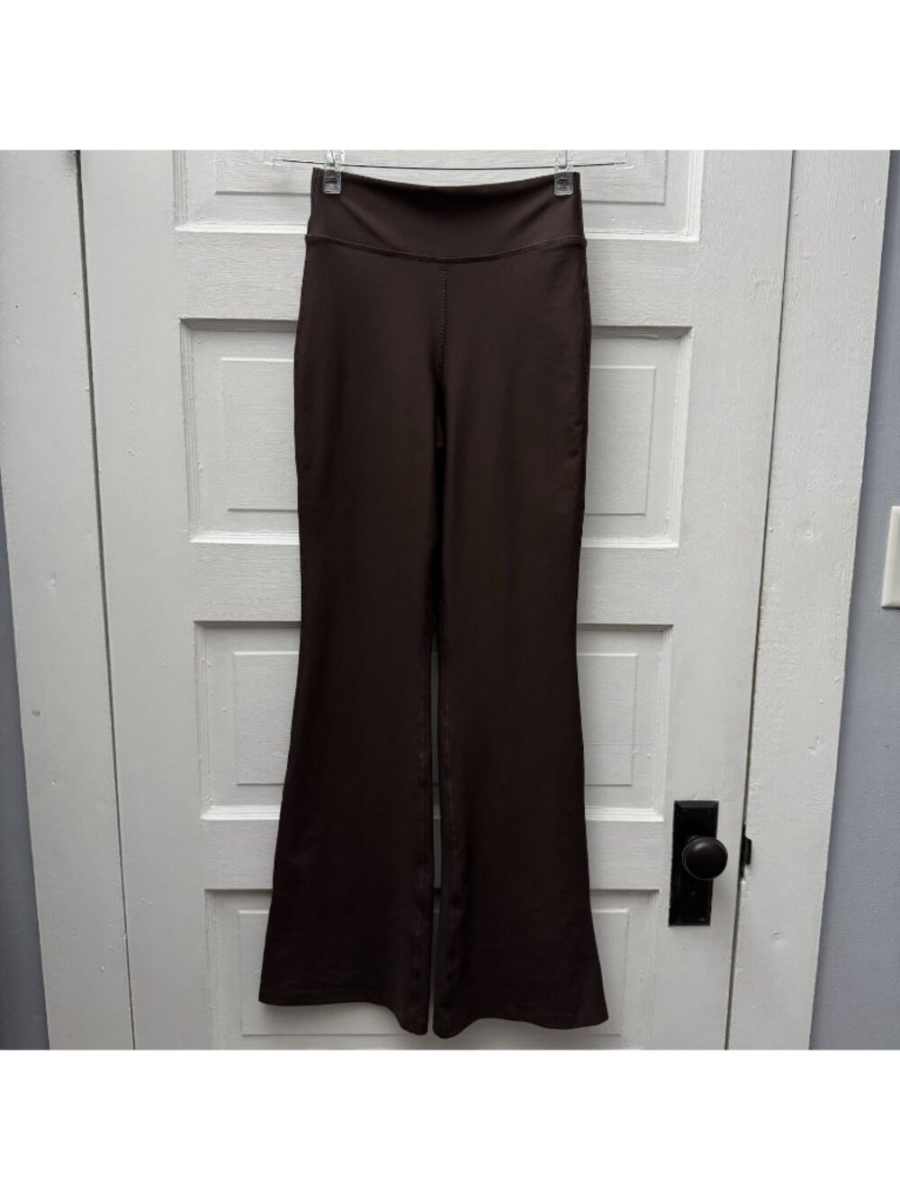 Old Navy Active XS Extra High Rise Flare Pants Brown PowerSoft Go-Dry